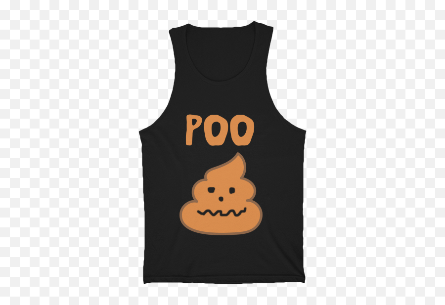 Funny Halloween Poop Emoji Design - Sleeveless,What Does The Turd Emoji Mean