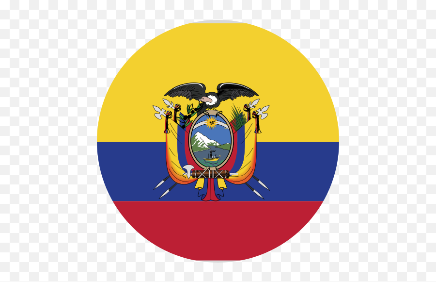 Global Coverage - Ecuador Flag Icon Png Emoji,Bandera De El Salvador Emoticon