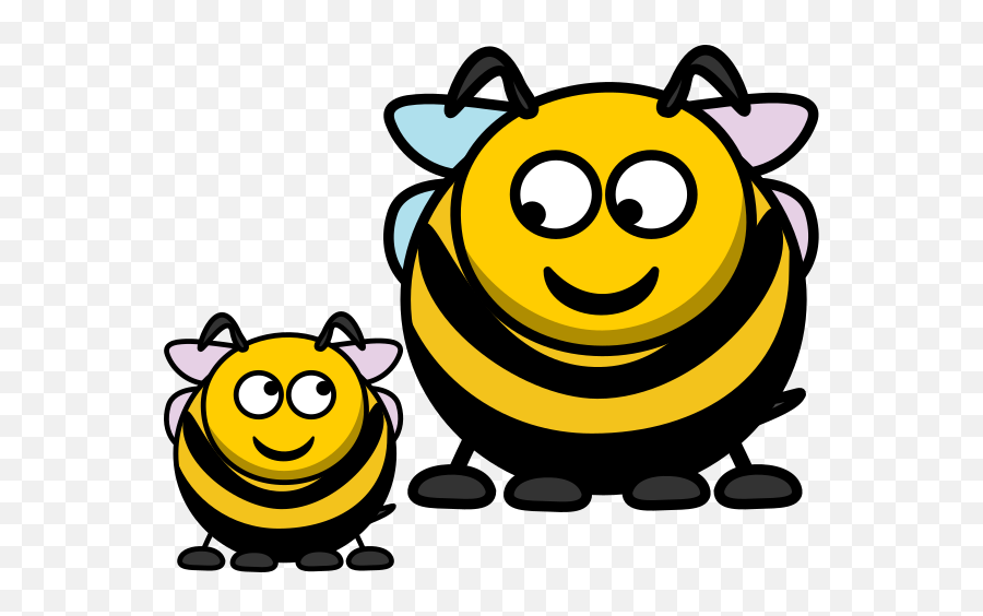 Mom And Baby Clip Art At - Bee Face Clipart Black And White Emoji,Mom And Newborn Emoticons