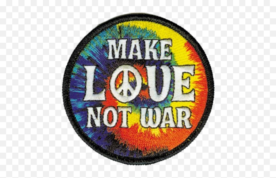 Aesthetic Vintage Retro Png Sticker - 1960 Hippie Love Not War Emoji,Groovy Hippie Emoji