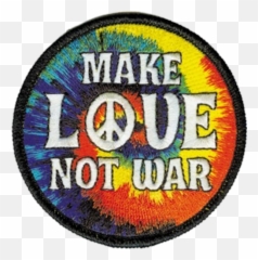 Aesthetic Vintage Retro Png Sticker - 1960 Hippie Love Not War Emoji,Groovy Hippie Emoji