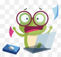 Stress Stickers - Stress At Work Emoji,Animated Frog Emoticons