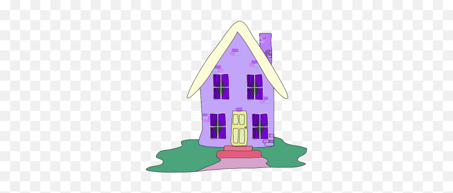 Lilac House Png Svg Clip Art For Web - House Clip Art Free Emoji,Emoji House Bride