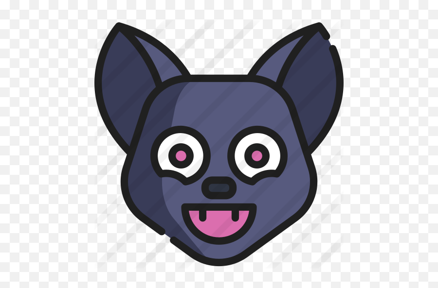 Bat - Free Animals Icons Fictional Character Emoji,Bat Emoji