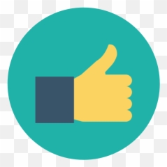 Thumb Up - Free Gestures Icons Emoji,Smiley Thumbs Up Emoticon Green