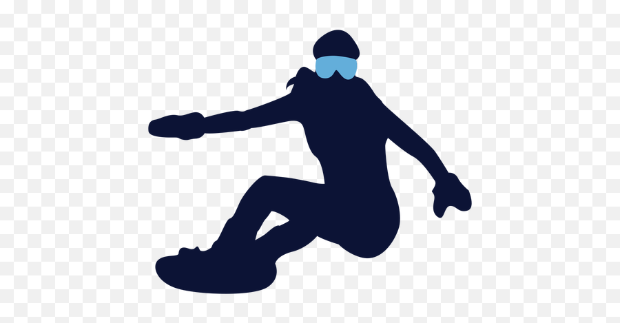 Snowboarding Trick Silhouette Transparent Png U0026 Svg Vector Emoji,Woman Snowboarder Emoji