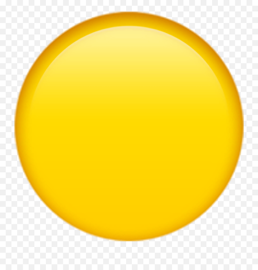 Yellow Circle Emoji Copy Paste,Circle Emoticon