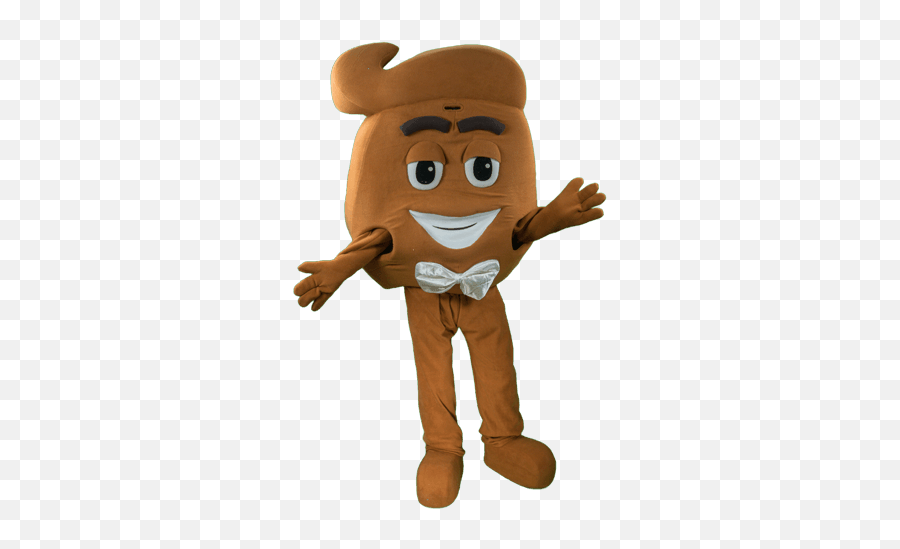 Emoji - Poop Mascot Character Happy,Quote Emoji