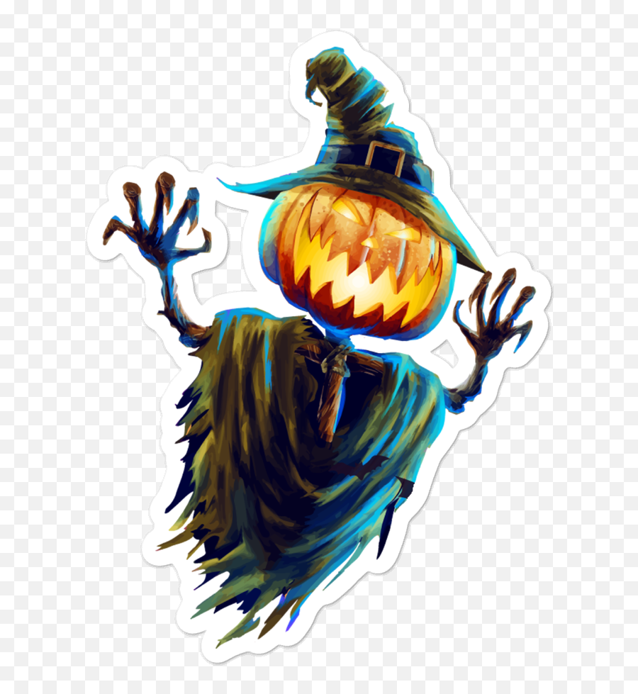 Scarecrowha U2013 Stickerflowcom - Halloween Emoji,Emoji Man Eater