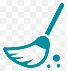 Clean Clipart Broom Clean Broom - Broom Cleaning Icon Png Emoji,Broom Emoji Icon