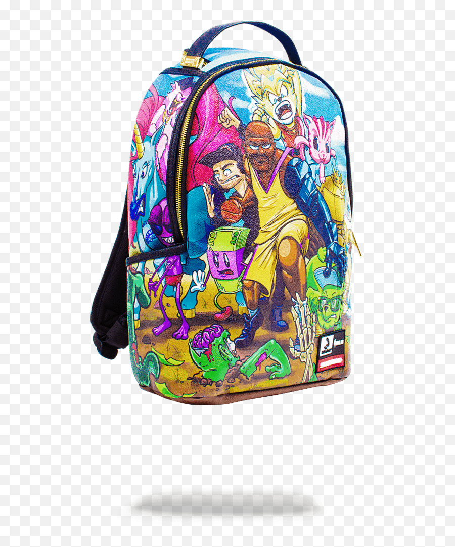 Sprayground Bags Girl Backpacks - Anime Sprayground Emoji,Emoji Book Bags