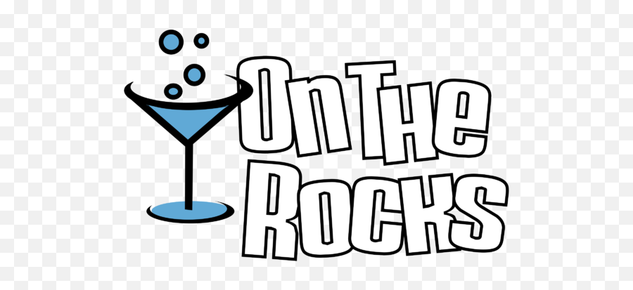 On The Rocks Logo Png Transparent U0026 Svg Vector - Freebie Supply Rocks Emoji,Wine Glass Emoticon Facebook