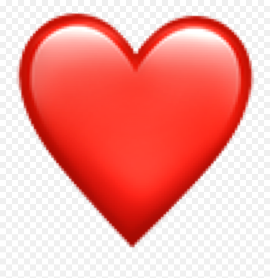 Red Heart Sticker - Emoji Iphone Love,Red Heart Emoji
