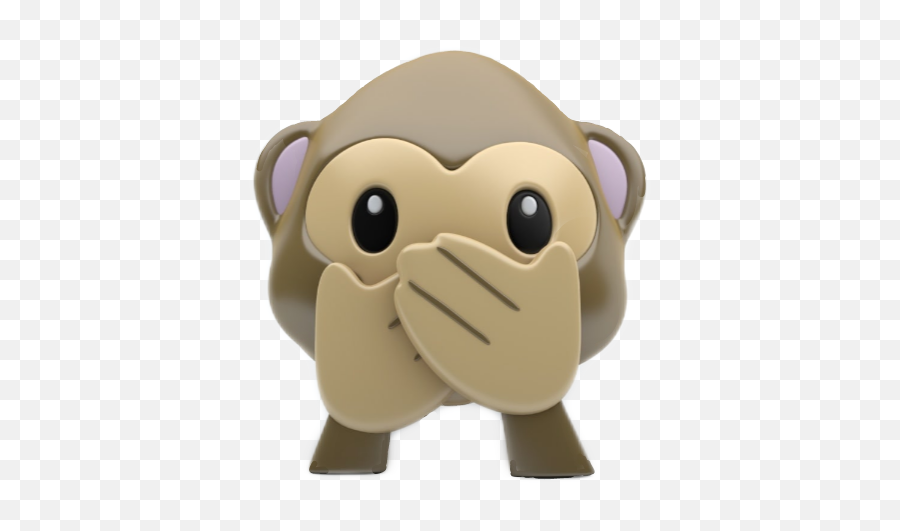 Monkey 3d 3dmonkey 3demoji Sticker By - Monkey Emoji 3d,Moneky Emoji