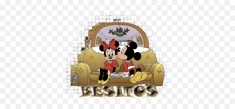 Sweet Hug Mickey Mouse - Disney Mickey Kissing Minnie Emoji,Emojis Animados Besito