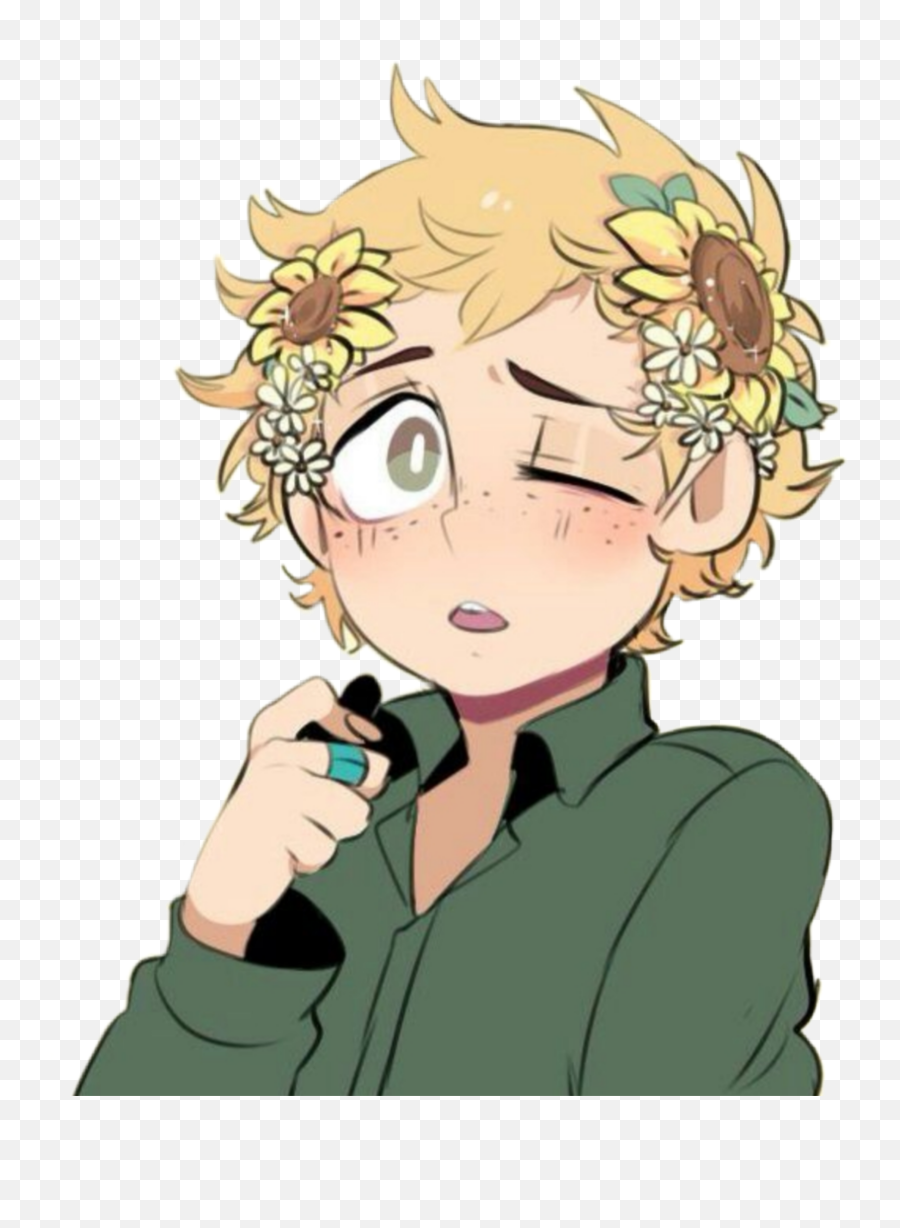 The Most Edited - Tweek Tweak Flower Crown Emoji,Tweeker Emoji