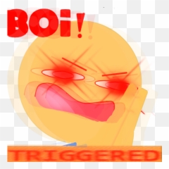 Triggeredemoji - Discord Emoji Triggered Emojis For Discord,Boi Emoji
