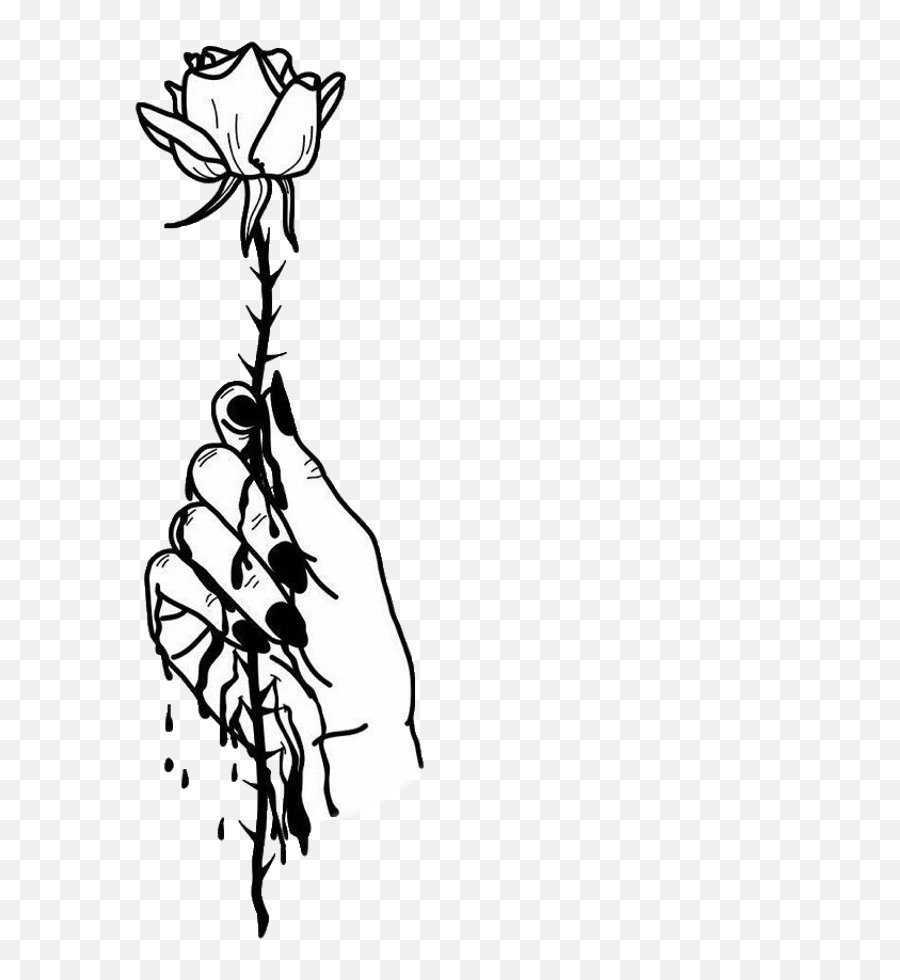 The Most Edited - Rose Drawing Emoji,Dead Rose Emoticon