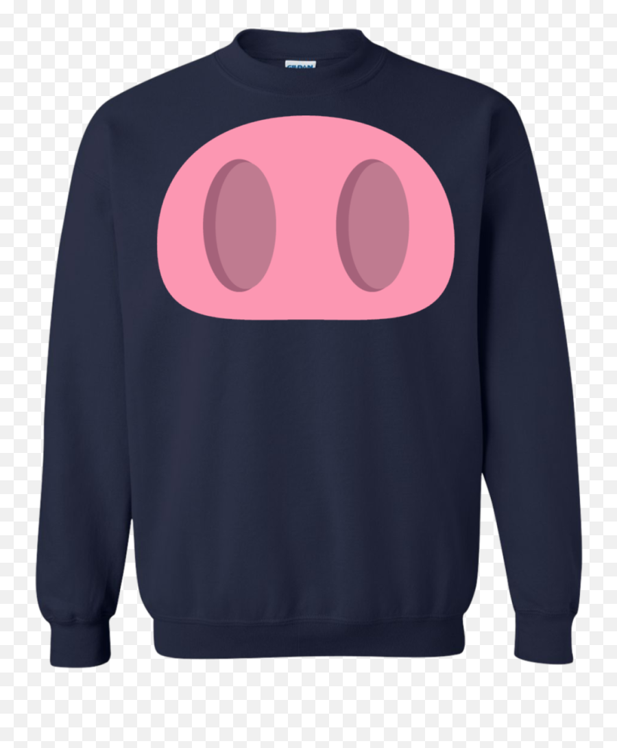 Pig Nose Emoji Sweatshirt - Chicago Bears T Shirt Funny,Emojis With Big Noses