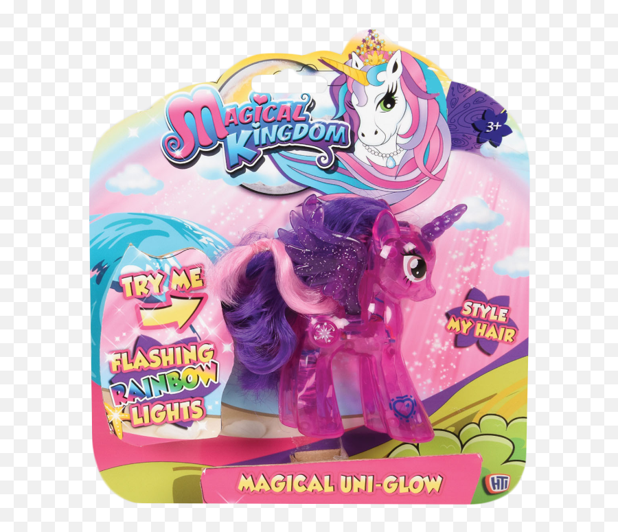 Magical Kingdom Uni Glow Hang Pack - Mythical Creature Emoji,Gift Horse In The Mouth Emoji Game