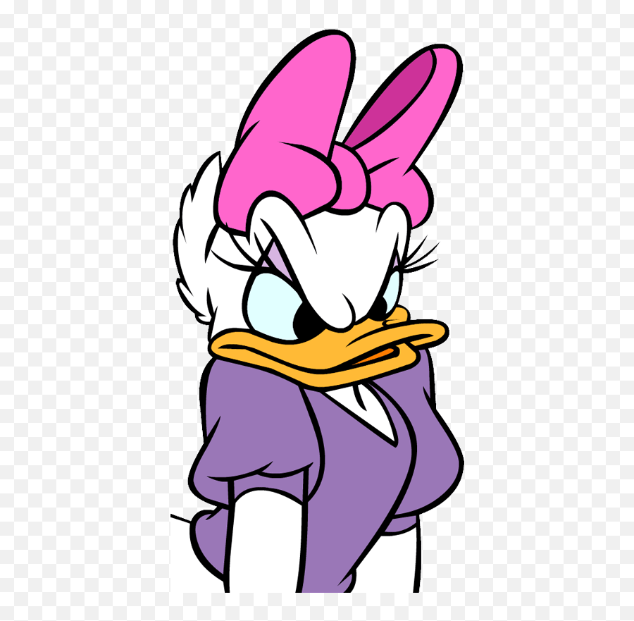 Pin - Funny Daisy Duck Emoji,Disney Emotion Short.