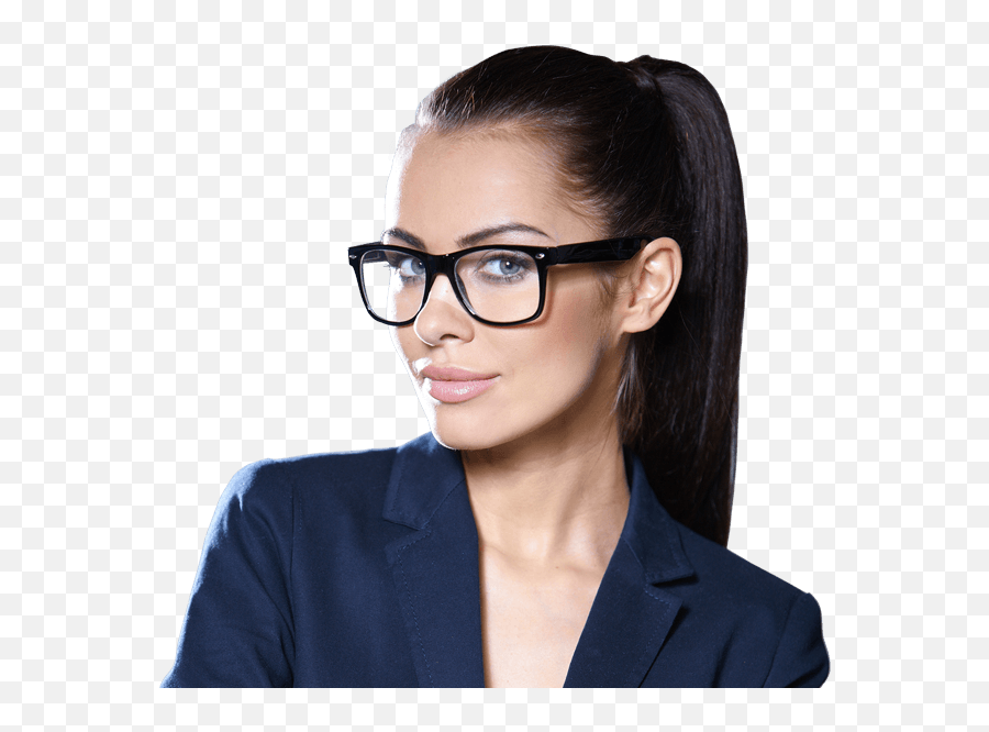 Download Eyeglass Eye Prescription Girls Eyewear Examination - Glasses Wearing Emoji,Girl With Glasses Emoticon