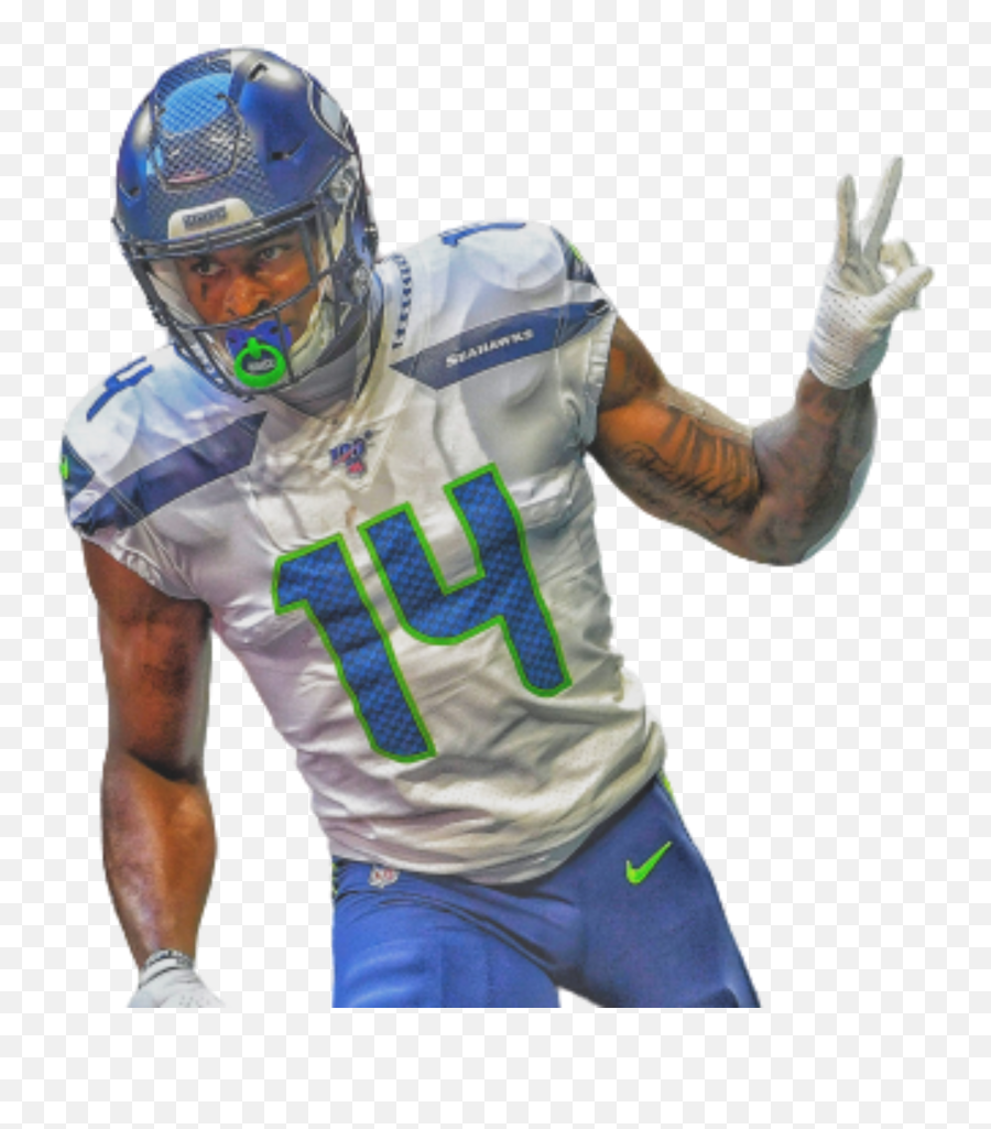 Dkmetcalf Dk Metcalf Seattleseahawks Sticker By Zone Emoji,Seattle Seahawks Emoji