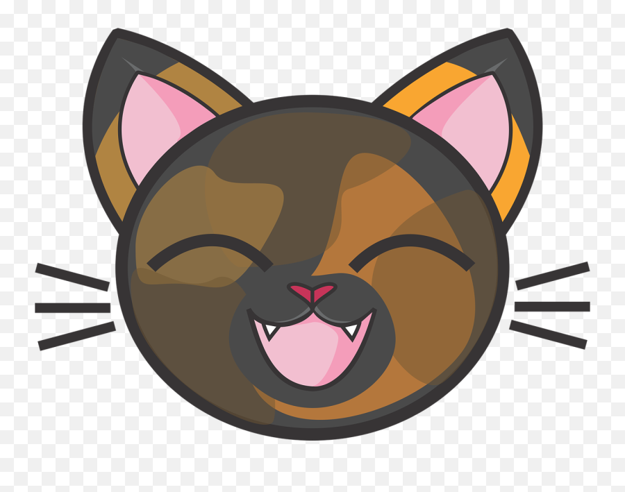 Lunesse - Cute Cat Png Vector Emoji,Grey Tabby Emojis