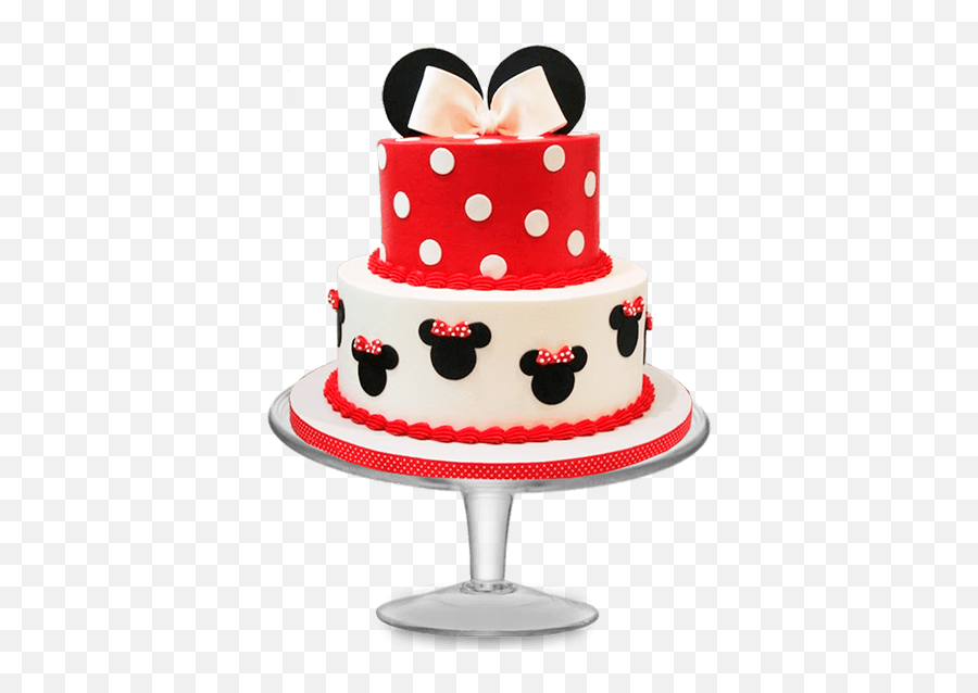 Artigos Para Festa - Tort Pitrowy Myszka Minnie Emoji,Mesa De Bolo Emoji Decorada Com Flores