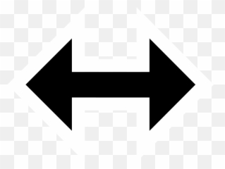 Resize East West Cursor Free Icon Of - Arrow Left And Right Symbol Emoji,East West Emoticons