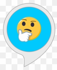 Curious - Happy Emoji,Curious Emoticon