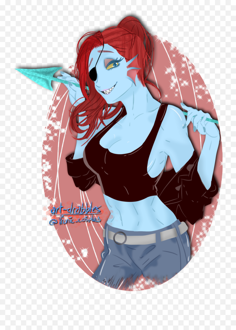 Undertale Undyne Ironciartwork - Illustrations Art Street Fictional Character Emoji,Undertale Emoticons Undyne