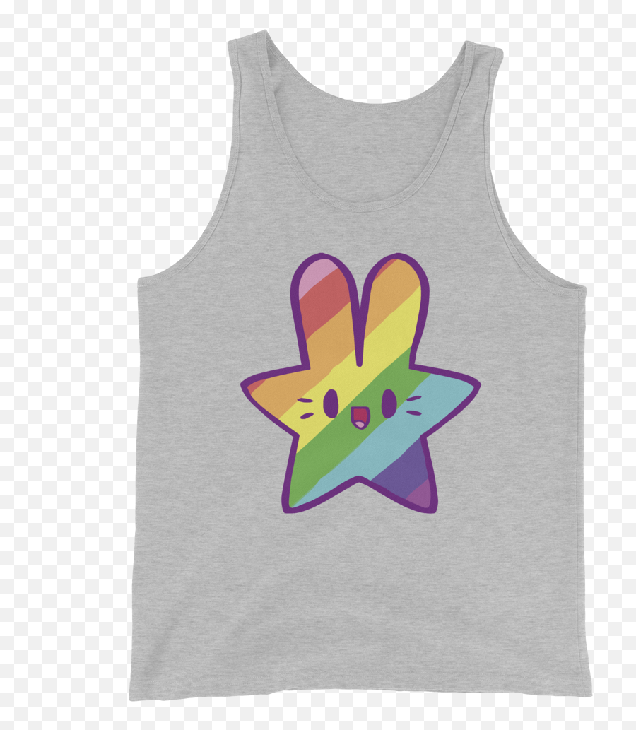 Catscafestore - Sleeveless Shirt Emoji,Pansexual Flag Emoticon