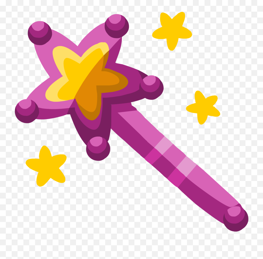 Magic Wand Emoji Png - Clip Art Library Magic Wand Clipart Free,Magician Emoji