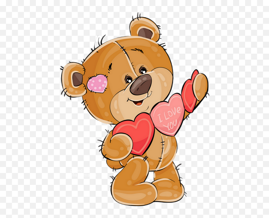 Tube St Valentin Ourson Png Love - Osos De Peluche Enamorados Emoji,Bear Couple Emojis