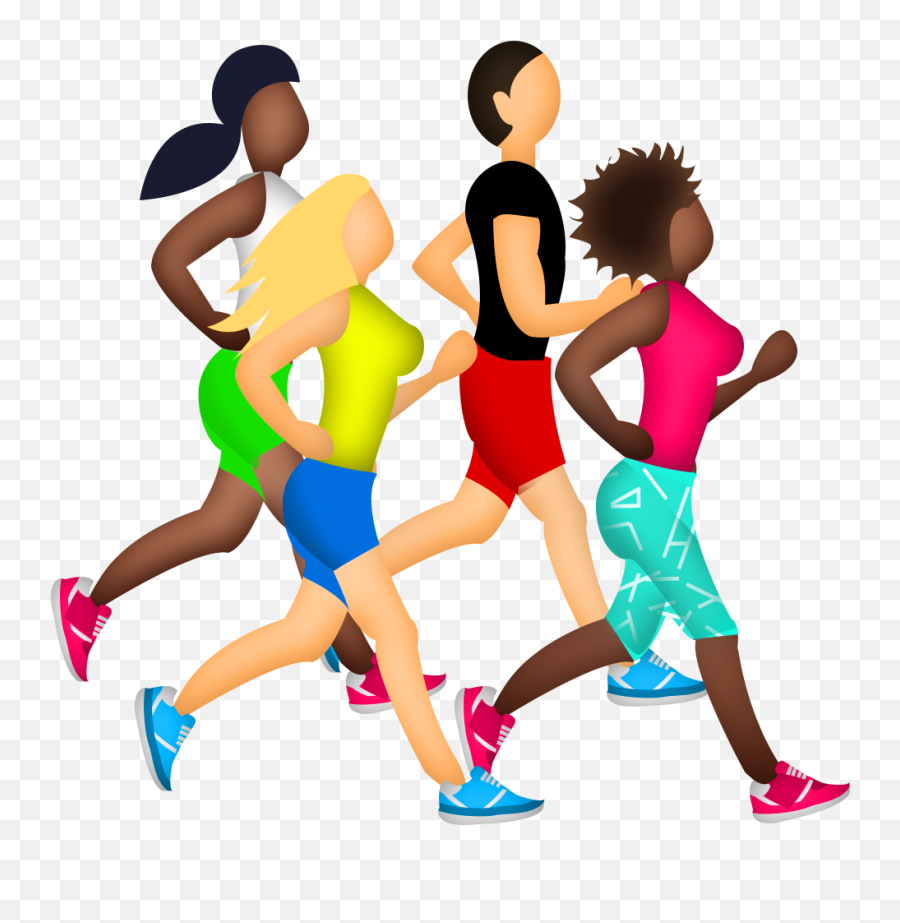 Clipart Exercise Emoji Clipart - Transparent Running Emoji,Workout Emoji