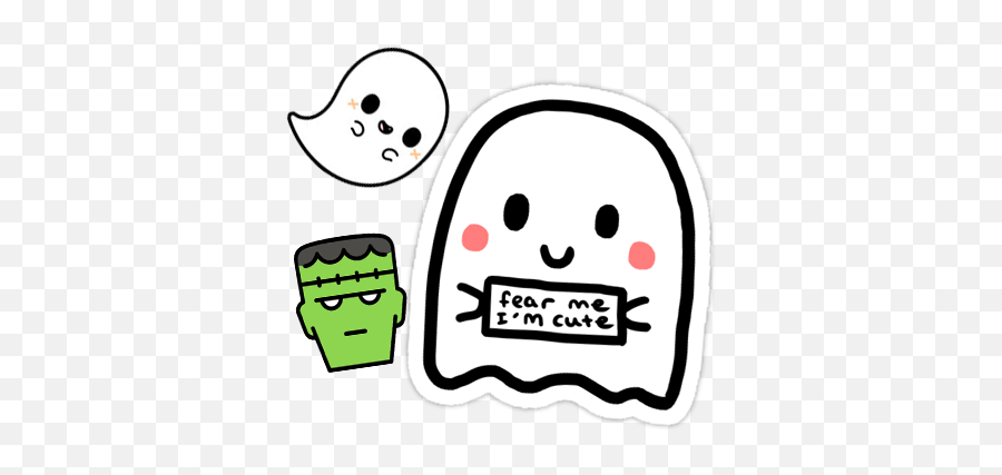 Wastickerapps Horror Ghost Halloween Scary - Apps On Emoji,Cuteghost Emojis