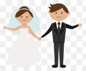 Wedding Couple Love Icons Png - Outline Bride And Groom Clipart Emoji,Emoji House Bride