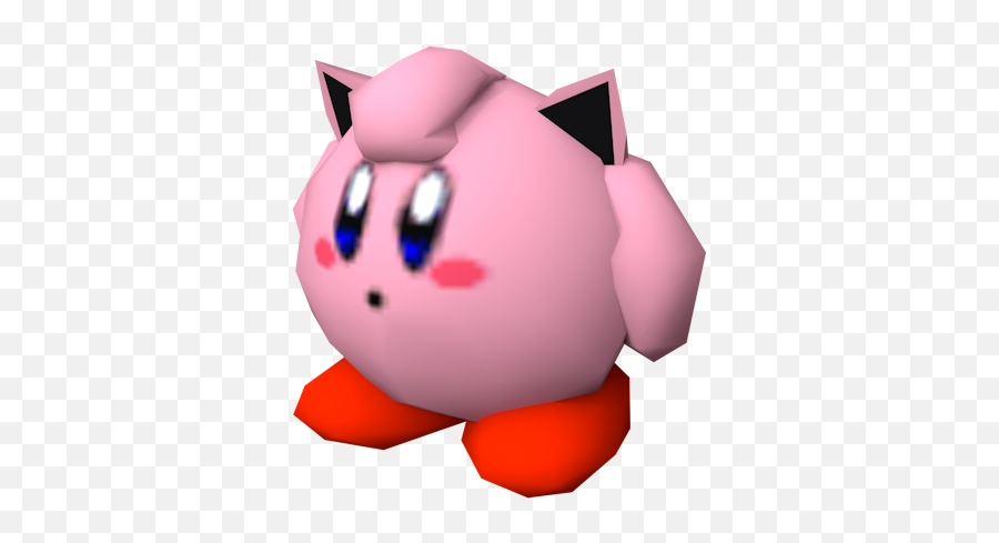 Nintendo 64 - Super Smash Bros Kirby Jigglypuff The Emoji,Jigglypuff Emoticon Text