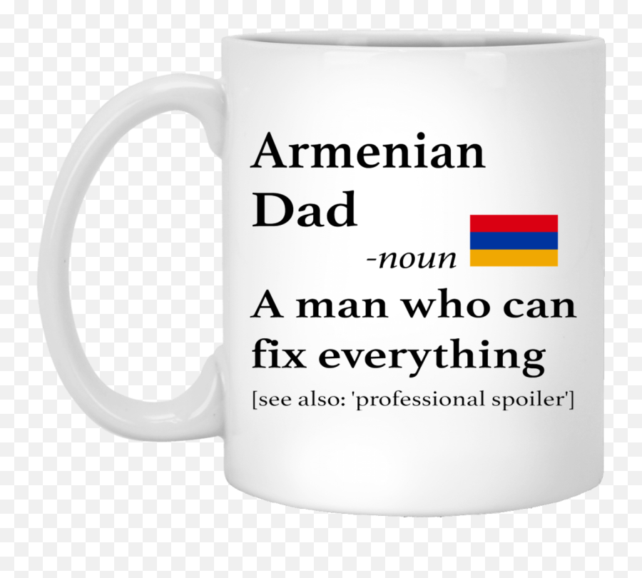 Armenian Dad Definition Gift Flag Funny Quote Coffee Mug Emoji,Armenia Emoji