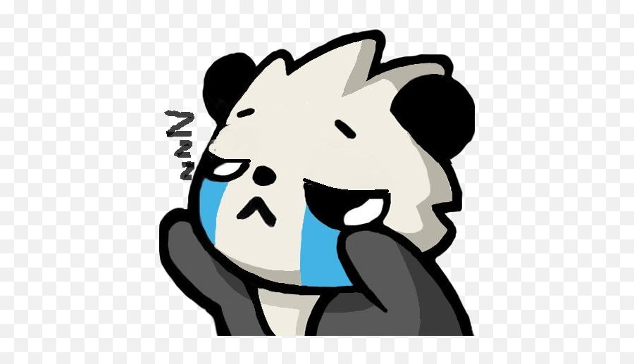 Pandasleepcry - Discord Emoji Panda Emoji Discord Png,Sleep Emoji