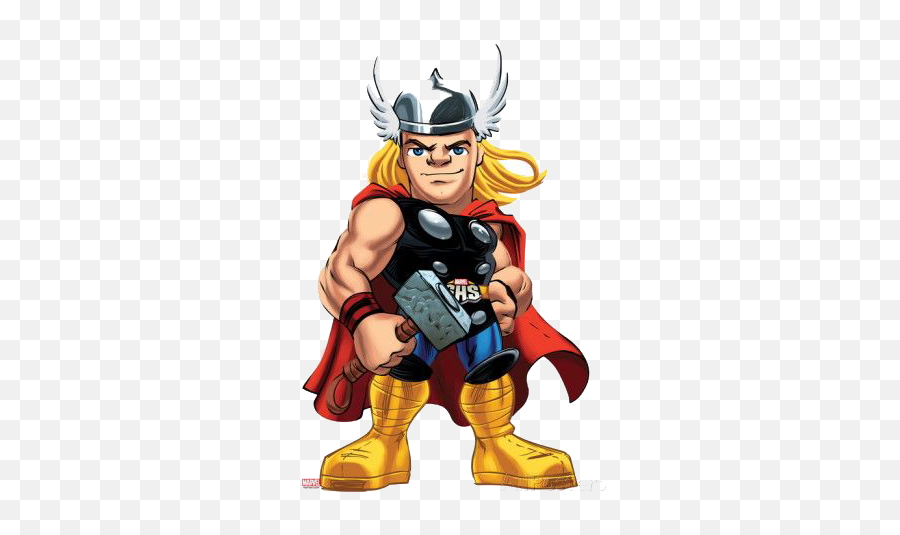 Thor Ready For Fight Clipart Png - Clipartix Super Hero Squad Thor Emoji,Fight Emoji