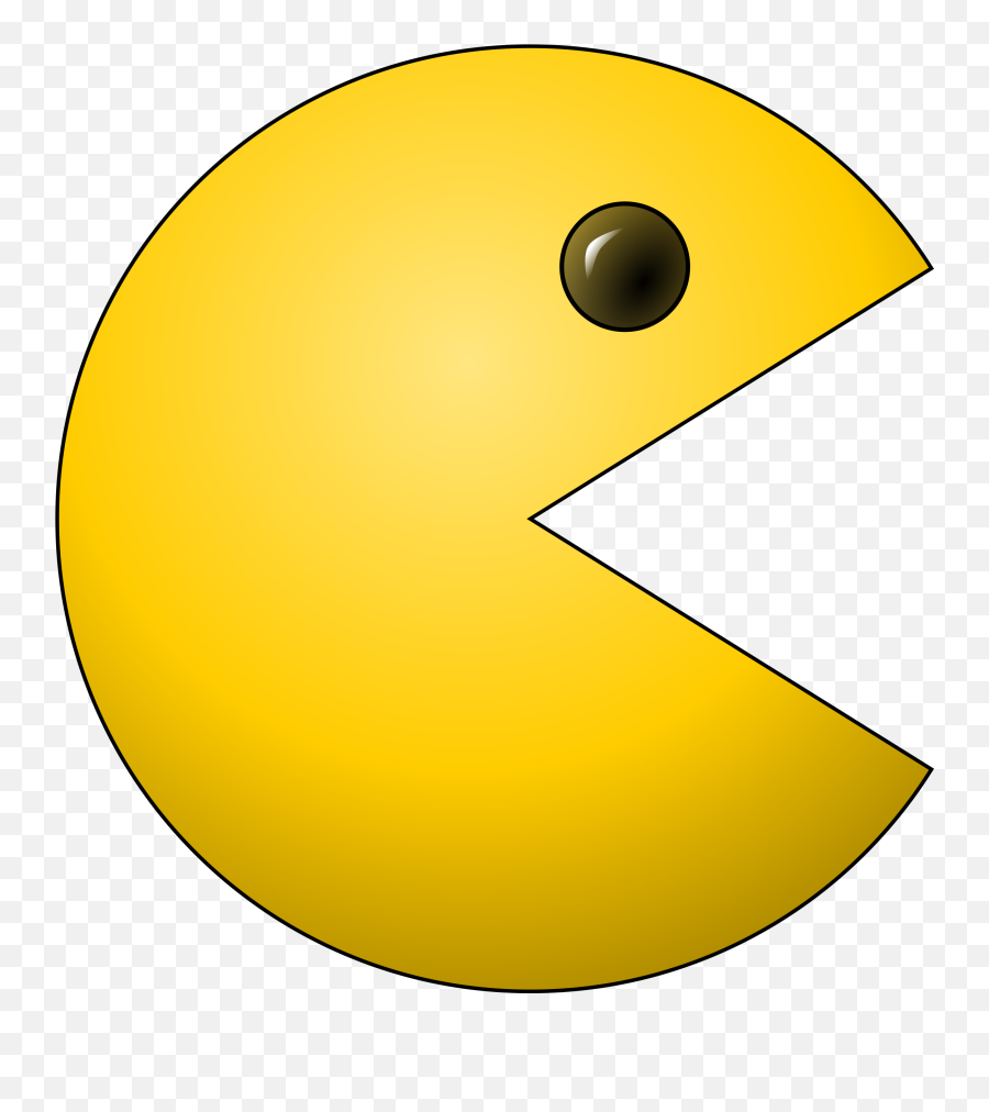 Pac Man Transparent Png Images Free - Original Pac Man Clip Art Emoji,Pac-man Emoji
