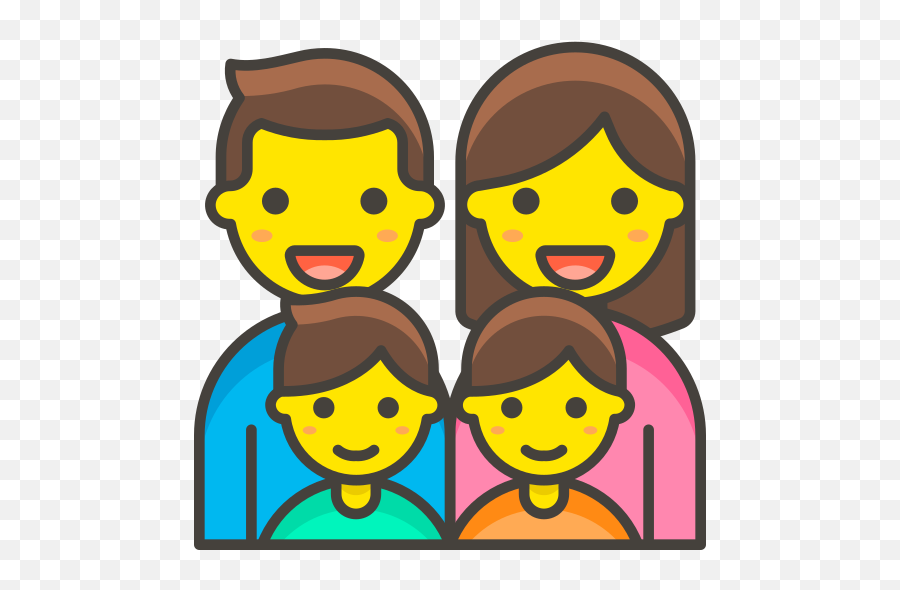 Family Man Woman Boy Boy Free Icon - Imagens De Emoji De Familia,Girl X Emoji