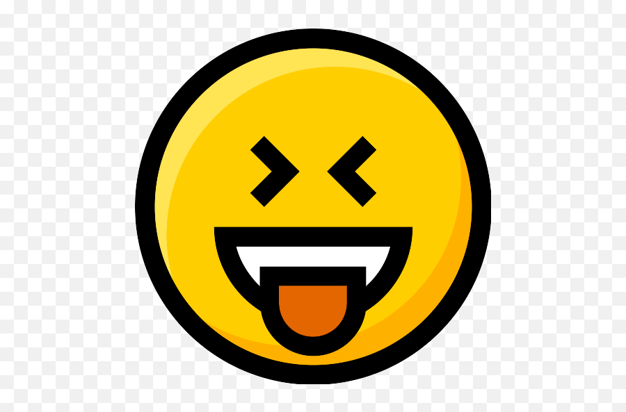 Laughing Emoji Vector Svg Icon 5 - Png Repo Free Png Icons Laughing Icon,Laughin Emoji
