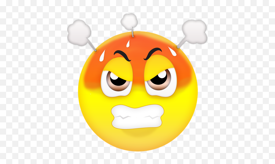 Angry Emoji Png Image - Super Angry Face Emoji,Angry Emoji