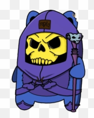Stickergang Midget Skeletor Hes So - Fictional Character Emoji,Ewok Emoji