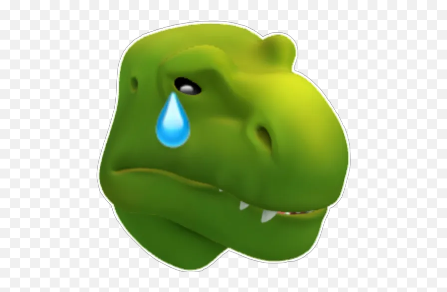 Dinosaurs Stickers For Whatsapp - Sad T Rex Emoji,Dinosaur Emoji