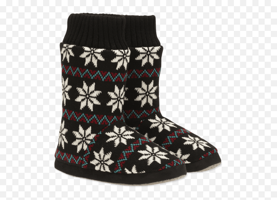 Womens Holiday Knit Slipper Socks - Unisex Emoji,Emoji Slipper Boots