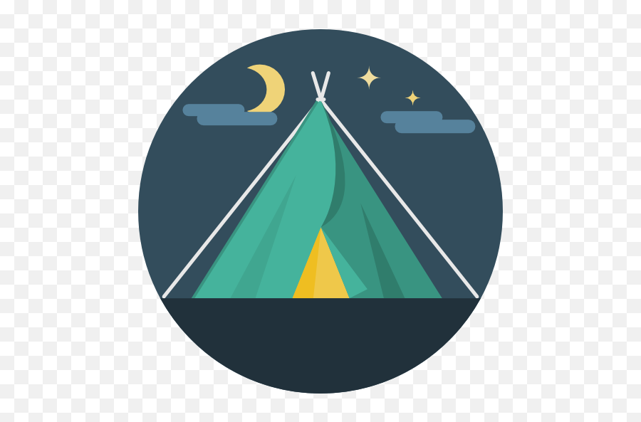 Tent Icon - Tent Icon Png Emoji,Safe Camp Symbol Emoji